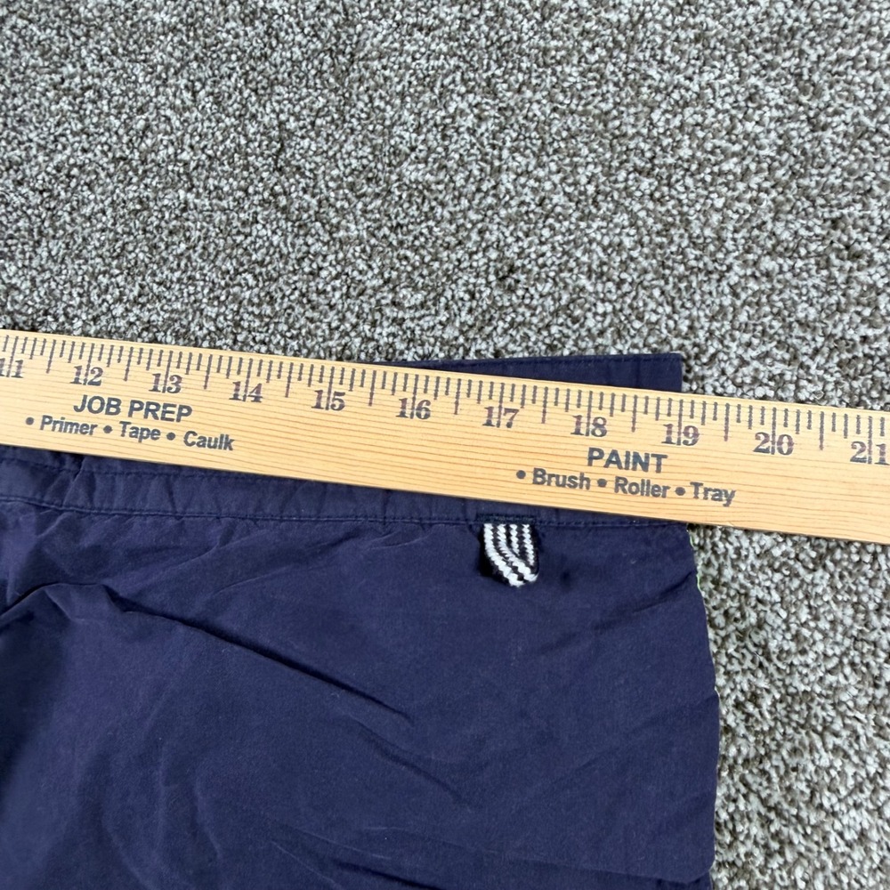 Polo Ralph Lauren Swim Trunks Men's XL Navy Blue Big Pony Lime Green 3 Logo - Picture 3 of 6